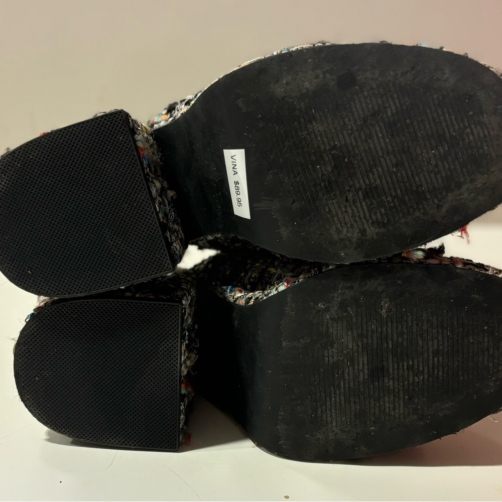 Steve Madden Vina Tweed Platform Heels - Picture 2 of 2